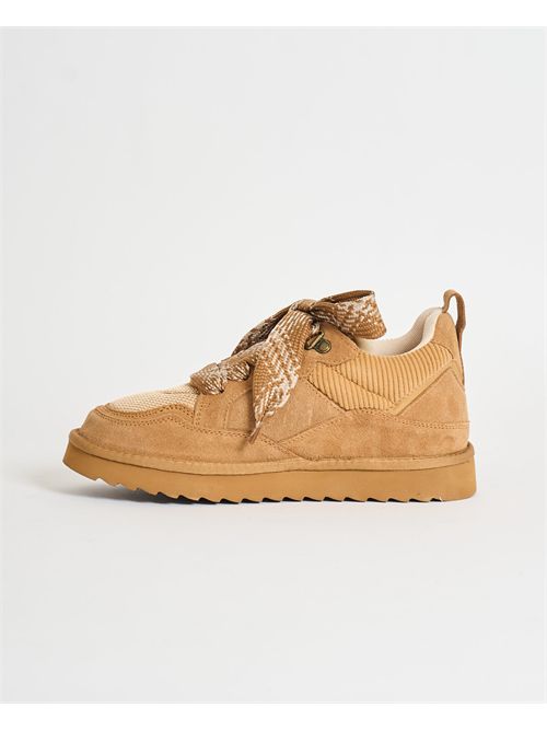 Colors of California women's suede leather sneaker COLORS OF CALIFORNIA | YW261TAN